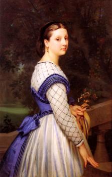 William-Adolphe Bouguereau : La Comtesse de Montholon, The Countess de Montholon